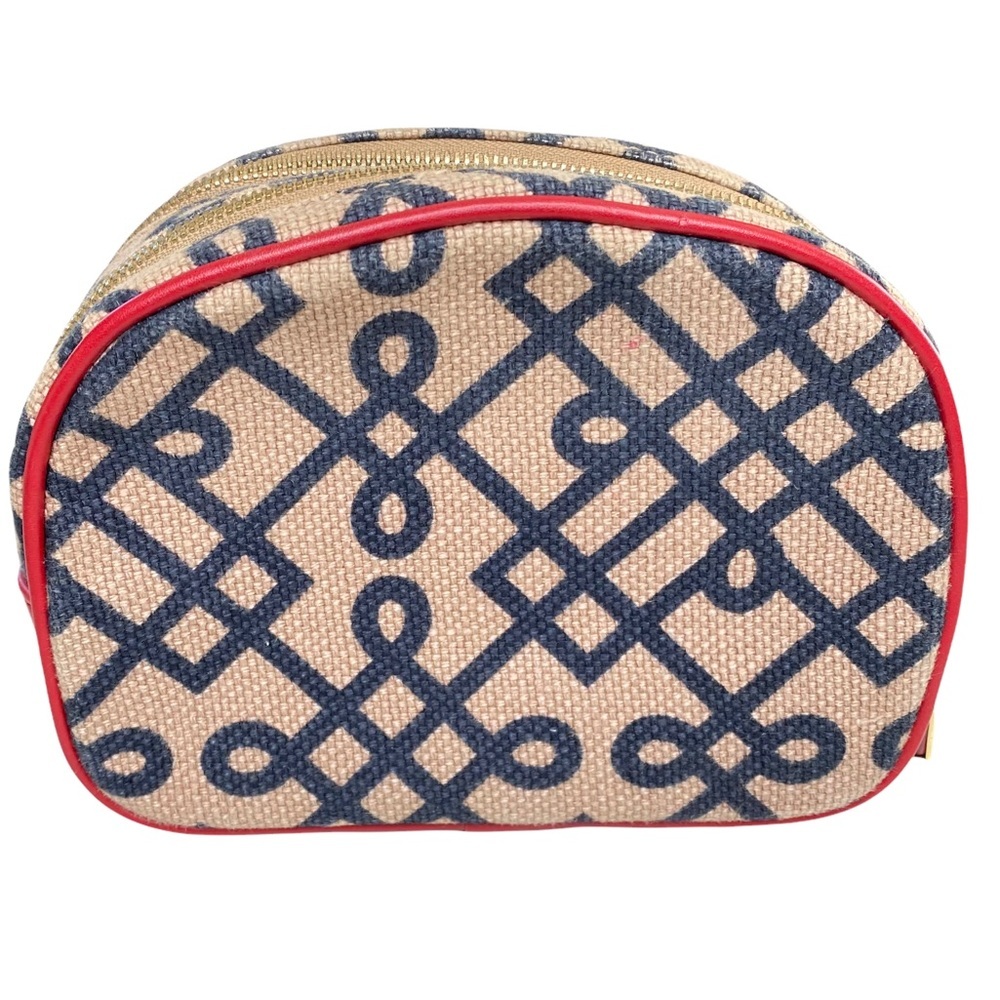 SPARTINA 449 Double Zipper Cosmetic Bag 1715 Lowcountry